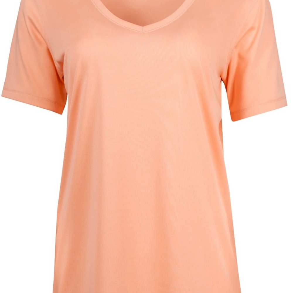 Athletic Works Orange Relaxed T-Shirt